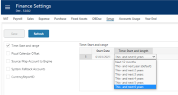 Driver based module | Profitbase Docs